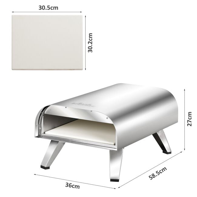 Bighorn Gas Pizza Oven 12"